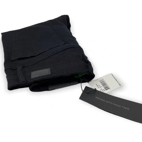 Blue Revival Sienna Black Jean with Gold Tuxedo Stripe - Picture 8 of 10